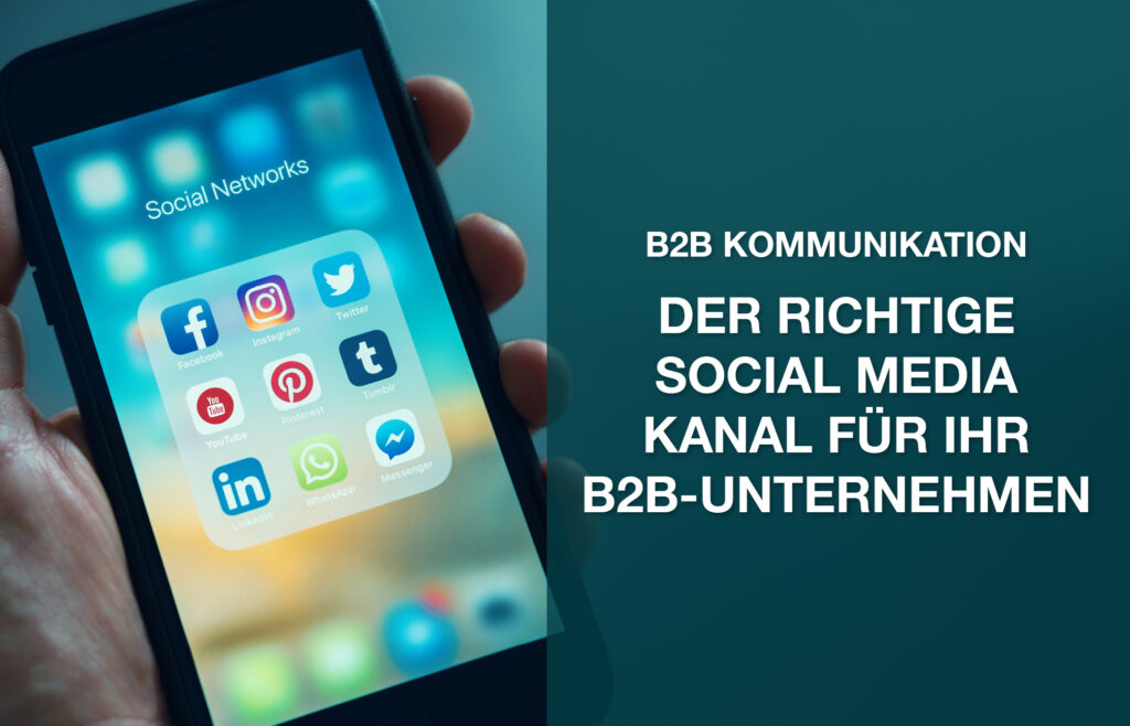 Der Richtige Social Media Kanal F R Ihr B B Unternehmen