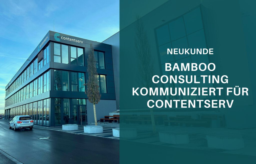 Contentserv beauftragt die Hamburger B2B-Kommunikationsagentur Bamboo Consulting für seine PR