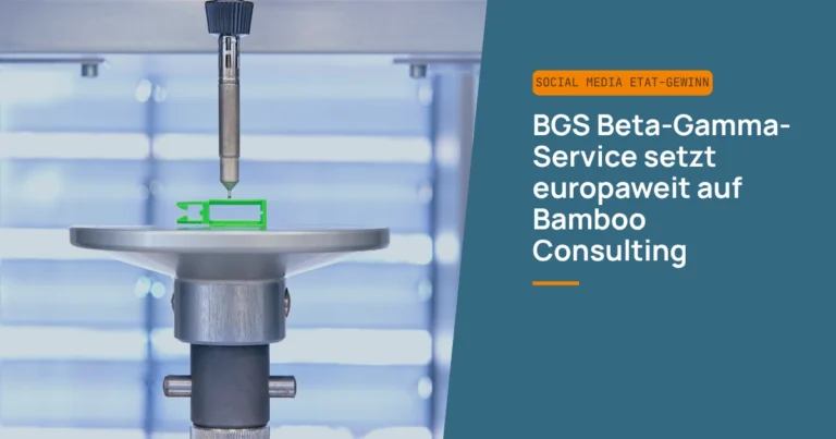 B2B Social Media: BGS Beta-Gamma-Service setzt europaweit auf Bamboo