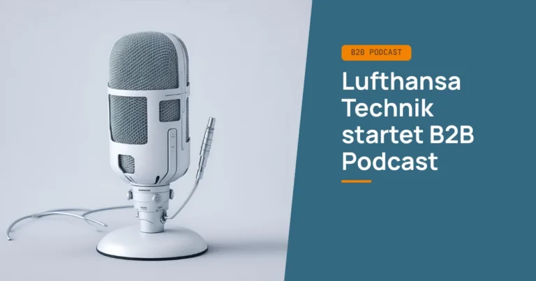 Lufthansa Technik startet internationalen B2B-Podcast