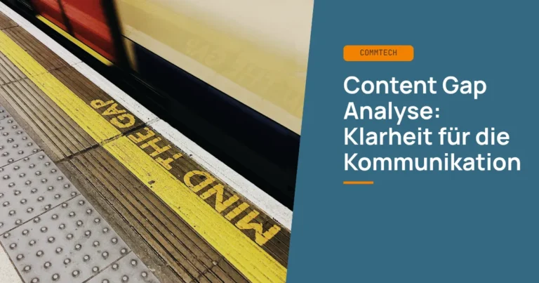 Beitragsbild zum Fachartikel "Content Gap Analyse"